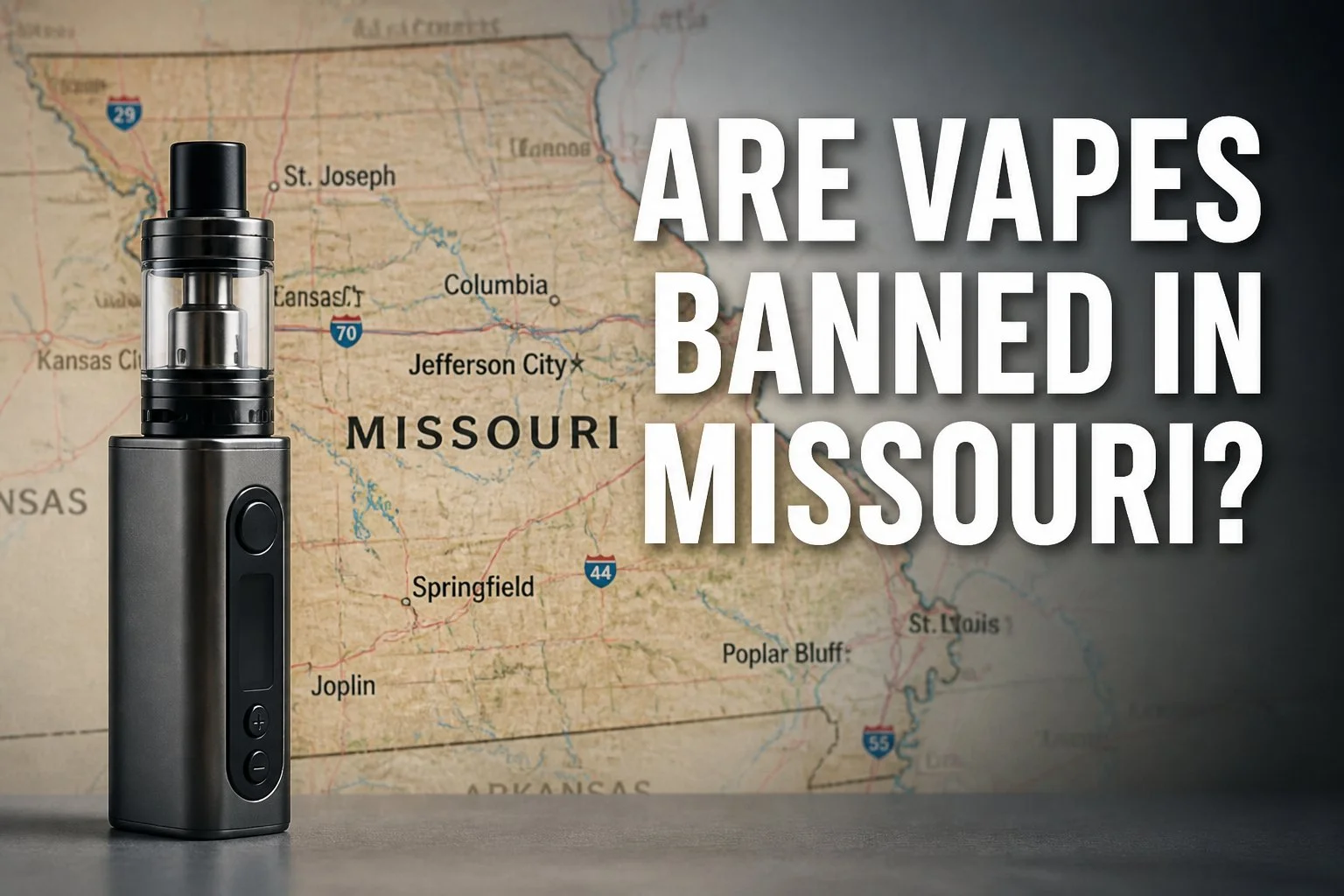 Are Vapes Banned in Missouri? Missouri Vape Laws Explained (2026 Guide)